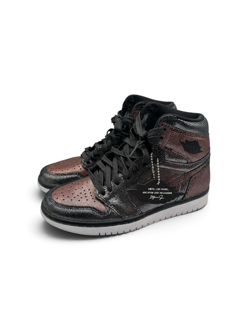 Nike Air Jordan 1 Retro High OG Fearless Metallic Rose Gold Women’s 6